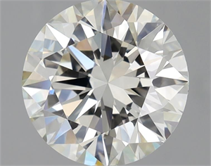 Picture of Natural Diamond 2.20 Carats, Round with Excellent Cut, K Color, IF Clarity and Certified by GIA