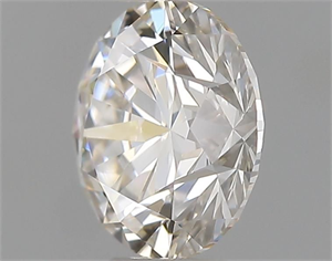 Picture of Natural Diamond 0.40 Carats, Round with Excellent Cut, J Color, VVS2 Clarity and Certified by GIA