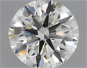 Natural Diamond 0.50 Carats, Round with Excellent Cut, K Color, SI1 Clarity and Certified by GIA