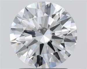 Picture of Natural Diamond 1.77 Carats, Round with Excellent Cut, E Color, VS1 Clarity and Certified by GIA