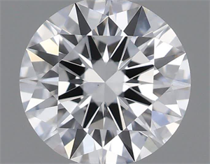 Picture of Natural Diamond 0.40 Carats, Round with Excellent Cut, E Color, VS1 Clarity and Certified by GIA