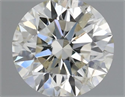 Natural Diamond 0.40 Carats, Round with Excellent Cut, I Color, I1 Clarity and Certified by IGI