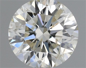 Picture of Natural Diamond 0.40 Carats, Round with Excellent Cut, I Color, I1 Clarity and Certified by IGI