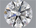 Natural Diamond 0.45 Carats, Round with Very Good Cut, H Color, VVS1 Clarity and Certified by GIA