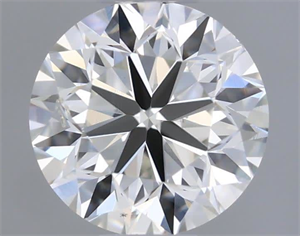 Picture of Natural Diamond 0.45 Carats, Round with Very Good Cut, I Color, SI1 Clarity and Certified by GIA