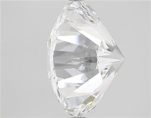 Picture of Natural Diamond 5.90 Carats, Round with Excellent Cut, E Color, SI2 Clarity and Certified by GIA