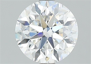 Picture of Natural Diamond 2.01 Carats, Round with Very Good Cut, H Color, VVS2 Clarity and Certified by GIA