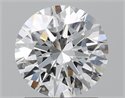 Natural Diamond 1.52 Carats, Round with Excellent Cut, F Color, VS1 Clarity and Certified by GIA