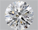 Natural Diamond 1.51 Carats, Round with Excellent Cut, E Color, SI1 Clarity and Certified by GIA