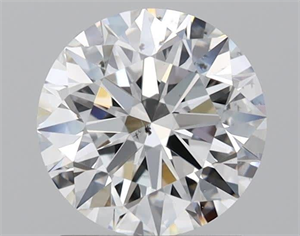 Picture of Natural Diamond 1.51 Carats, Round with Excellent Cut, E Color, SI1 Clarity and Certified by GIA