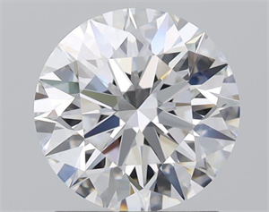 Picture of Natural Diamond 1.51 Carats, Round with Excellent Cut, D Color, VS1 Clarity and Certified by GIA