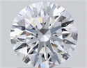 Natural Diamond 1.51 Carats, Round with Excellent Cut, D Color, VS2 Clarity and Certified by GIA