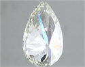 Natural Diamond 1.50 Carats, Pear with  Cut, I Color, VVS2 Clarity and Certified by IGI