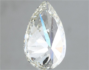 Picture of Natural Diamond 1.50 Carats, Pear with  Cut, I Color, VVS2 Clarity and Certified by IGI