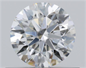 Natural Diamond 0.40 Carats, Round with Excellent Cut, J Color, VVS1 Clarity and Certified by GIA