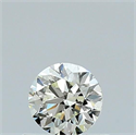 Natural Diamond 0.41 Carats, Round with Very Good Cut, J Color, VS1 Clarity and Certified by GIA