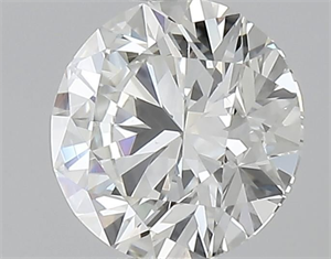 Picture of Natural Diamond 0.40 Carats, Round with Excellent Cut, H Color, VVS2 Clarity and Certified by GIA