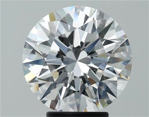 Picture of Natural Diamond 4.26 Carats, Round with Excellent Cut, D Color, VVS2 Clarity and Certified by GIA