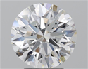 Natural Diamond 3.55 Carats, Round with Excellent Cut, E Color, SI1 Clarity and Certified by GIA