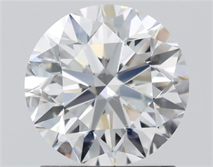 Picture of Natural Diamond 1.50 Carats, Round with Very Good Cut, H Color, SI1 Clarity and Certified by GIA