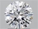 Natural Diamond 1.50 Carats, Round with Excellent Cut, E Color, VS2 Clarity and Certified by GIA