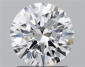 Picture of Natural Diamond 1.50 Carats, Round with Excellent Cut, E Color, VS2 Clarity and Certified by GIA