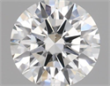 Natural Diamond 0.40 Carats, Round with Excellent Cut, H Color, SI1 Clarity and Certified by IGI