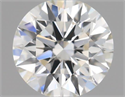 Natural Diamond 0.40 Carats, Round with Excellent Cut, H Color, SI1 Clarity and Certified by IGI