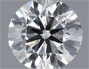 Natural Diamond 0.40 Carats, Round with Very Good Cut, H Color, SI1 Clarity and Certified by IGI