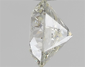 Picture of Natural Diamond 0.40 Carats, Round with Very Good Cut, K Color, SI2 Clarity and Certified by GIA