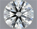 Natural Diamond 0.42 Carats, Round with Excellent Cut, K Color, VS1 Clarity and Certified by IGI