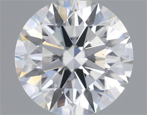 Picture of Natural Diamond 0.51 Carats, Round with Excellent Cut, H Color, VS1 Clarity and Certified by IGI