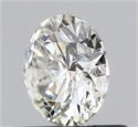 Natural Diamond 0.54 Carats, Round with Very Good Cut, I Color, SI2 Clarity and Certified by GIA