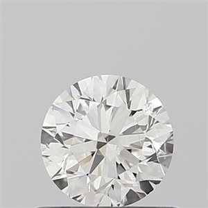 Picture of Natural Diamond 0.50 Carats, Round with Very Good Cut, I Color, SI2 Clarity and Certified by IGI