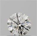 Natural Diamond 0.50 Carats, Round with Very Good Cut, I Color, SI2 Clarity and Certified by IGI