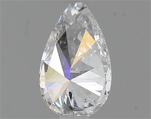 Picture of Natural Diamond 0.50 Carats, Pear with  Cut, D Color, VS2 Clarity and Certified by GIA