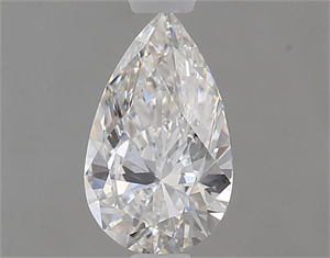 Picture of Natural Diamond 0.60 Carats, Pear with  Cut, G Color, VVS2 Clarity and Certified by GIA