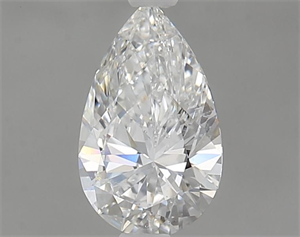 Picture of Natural Diamond 0.70 Carats, Pear with  Cut, E Color, SI1 Clarity and Certified by GIA