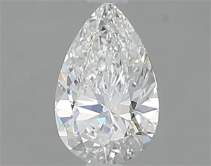 Picture of Natural Diamond 0.70 Carats, Pear with  Cut, F Color, VVS1 Clarity and Certified by GIA