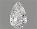 Natural Diamond 0.70 Carats, Pear with  Cut, D Color, VS2 Clarity and Certified by GIA