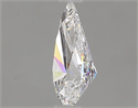 Natural Diamond 0.61 Carats, Pear with  Cut, D Color, VS1 Clarity and Certified by GIA