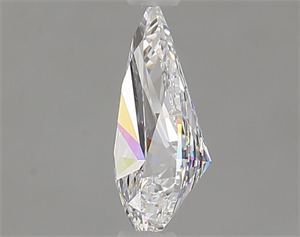 Picture of Natural Diamond 0.61 Carats, Pear with  Cut, D Color, VS1 Clarity and Certified by GIA