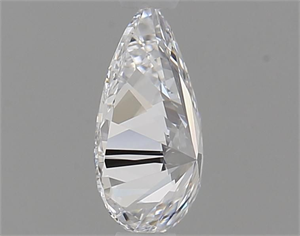 Picture of Natural Diamond 0.63 Carats, Pear with  Cut, D Color, VS1 Clarity and Certified by GIA