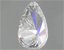 Natural Diamond 0.60 Carats, Pear with  Cut, D Color, VS2 Clarity and Certified by GIA