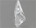 Natural Diamond 0.70 Carats, Pear with  Cut, D Color, VS1 Clarity and Certified by GIA