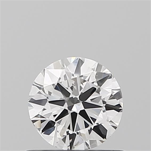 Picture of Natural Diamond 0.50 Carats, Round with Very Good Cut, H Color, SI1 Clarity and Certified by IGI