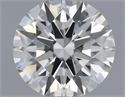 Natural Diamond 0.50 Carats, Round with Excellent Cut, I Color, VVS1 Clarity and Certified by IGI