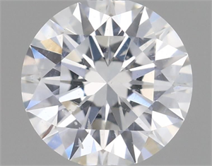 Picture of Natural Diamond 0.46 Carats, Round with Excellent Cut, F Color, SI2 Clarity and Certified by GIA