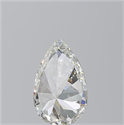 Natural Diamond 2.72 Carats, Pear with  Cut, I Color, VS2 Clarity and Certified by GIA