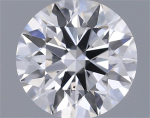 Picture of Natural Diamond 0.44 Carats, Round with Excellent Cut, E Color, SI1 Clarity and Certified by GIA